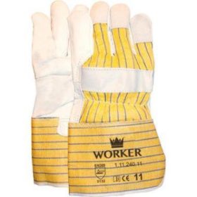   MJ 11-240 Színmarhabőr kesztyű, 10 cm-es mandzsetta, 11-es méret