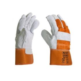   BUFFALO-O Marha hasítékbőr kesztyű nagy igénybevételre, narancssárga 10,5