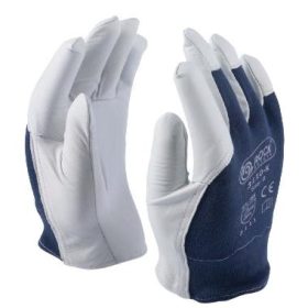   BLUEWOLF Juh színbőr kesztyű, 8-10, színbőr tenyér, pamut kézhát 9