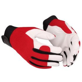   Guide 54 kesztyű, piros szövet kézhát, tépőzáras mandzsetta 11