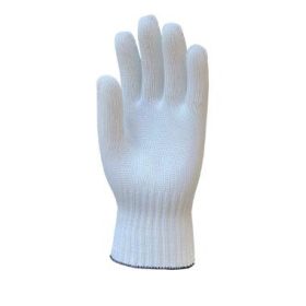   Niptex 621 Vastag pamutkesztyű, PA külső résszel, fehér színű 8