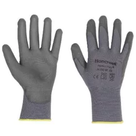   Perfect Poly Grey PA/PU tenyéren mártott, szürke kesztyű 6