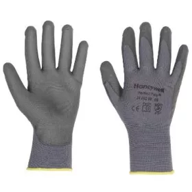   Perfect Poly Grey PA/PU tenyéren mártott, szürke kesztyű 8