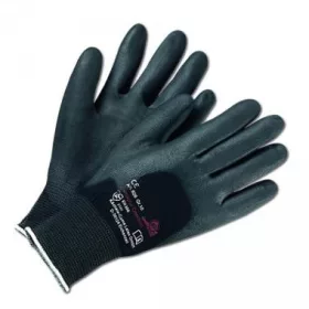   KCL 626 Camapur Comfort PU ökölcsontig mártott PA kesztyű, fekete 7