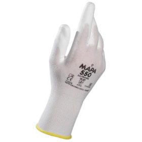   Mapa Ultrane 550 kötött keszyű PU hab tenyér- és ujjbevonattal, fehér 6