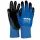 MJ 51-100 OXXA X-Treme Lite PU tenyérmártott nejlon kesztyű, kék/fekete 7