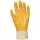 EP 9310 Novadex pamutra ökölcsontig mártott sárga nitril kesztyű, gumis 7