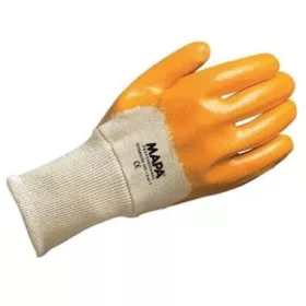   Mapa Titan 397 nitril tenyér és ujjbevonatú kesztyű, textil alapon, sárga 9