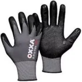  MJ 51-295 OXXA X-Pro-Flex Plus nitril tenyérmártott/pontozott nejlon kesztyű 11