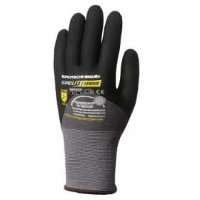   EP 1NITG ökölcsontig, mikrohabbal mártott, fekete, nitril kesztyű 11