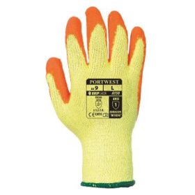   Portwest A150OR Fortis A150 Gripper latex mártott kesztyű, narancssárga XXL
