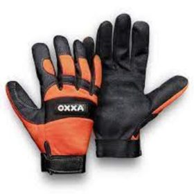   MJ 51-630 OXXA X Mech Armor Skin kesztyű, tépőzáras, nsárga/fekete 11