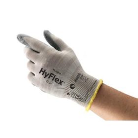   Ansell 11100 ESD nylon kesztyű nitril tenyérbevonattal, szürke 6