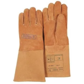   Weldas Softouch hegesztőkesztyű,kecskebőr tenyér,hasít. bőr kézhát és mandzs. L