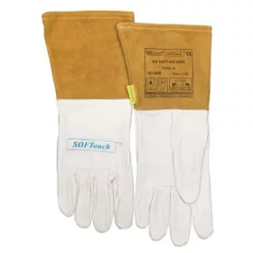   Weldas Softouch kecskebőr hegesztőkesztyű hasított marhabőr mandzsettával XL