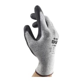   Ansell 48701 EDGE PU tenyérmártott szür HPPE/nejlon/Spandex kesztyű, 22-27cm 9