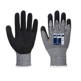   Portwest A665 Cut 5 kesztyű, HDPE + GRP alapanyag, nitrilhab tenyérmártással XL