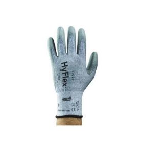   Ansell 11727 Hyflex ,mártott tenyérrész,Pu bevonat, szürke,vágásbiztos kesz 10