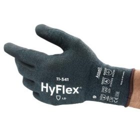   Ansell 11541 Hyflex vágásbiztos nitril tenyérmártott kesztyű 6