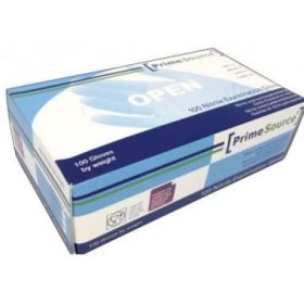   Prime Source púdermentes kék nitril egyszerhasználatos kesztyű S