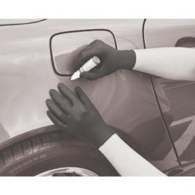   HPC GL897 Polyco Bodyguards púdermentes nitril kesztyű, fekete XL