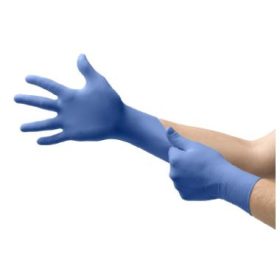   Ansell 93823 Microflex, egyszerhasználatos nitril kesztyű, kék S