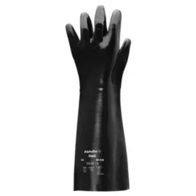   Ansell 09928 AlphaTec teljes mártott neoprén fekete hosszúszárú kesztyű 455mm 10
