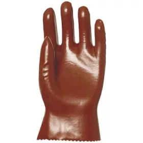   EP 3510 sav-/lúg-/olajálló, mártott PVC munkavédelmi kesztyű, 27cm-es 9