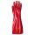 Portwest A445 Hosszúszárú piros PVC kesztyű 45 cm XL