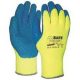 MJ 47-185 Coldgrip Hi-Viz latex hab tenyérmártott PA kesztyű, -20C fokig 8