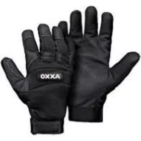   MJ 51-605 OXXA X-Mech-Thermo bélelt Armor Skin kesztyű, tépőzáras, fekete 8