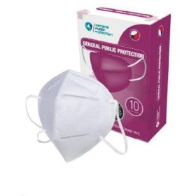   OUTLET FFP2 részecskeszűrő maszk, szelep nélküli, fehér