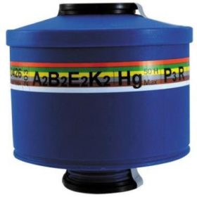   MJ 18-380 Gázszűrő kombinált A2B2E2K2Hg-P3R zsinórmenetes