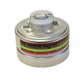   MSA Kombinált szűrőbetét 93 ABEK2Hg/ST (régi:89 ABEK2HG/ST)