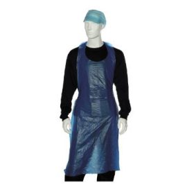   MEGSZŰNT!! MJ 64-551 PE munkakötény, 22 mikron, 125x80 cm, kék