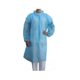   Guarder Látogatóköpeny, tépőzáras, polipropilén, nem szőtt, kék XL