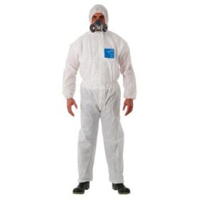   Ansell WH 15S Microgard 1500 Plus kapucnis overál fehér, 3XL