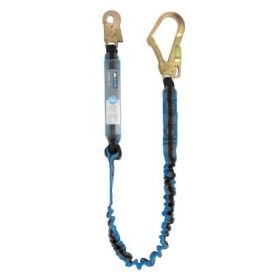   MJ 84-063 M-Safe Flex XL kikötőheveder energiaelnyelővel 1,5 m, 2db karabiner
