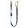 MJ 84-063 M-Safe Flex XL kikötőheveder energiaelnyelővel 1,5 m, 2db karabiner