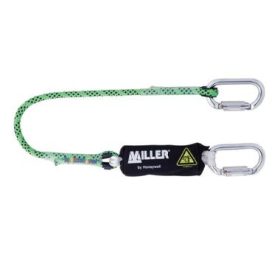   Honeywell energiaelnyelő heveder, zöld, 1 méter, GO55 karabinerrel