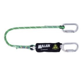   Honeywell energiaelnyelő heveder, zöld, 1 méter, GO55 karabinerrel