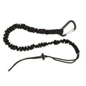   Portwest FP34 Szerszámtartó kötél, gumis, derékra/övre rögzíthető, fekete, 90cm