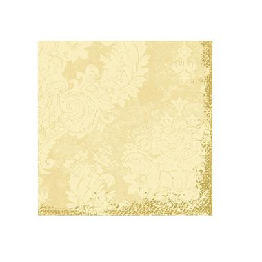 Duni 174229 Classic Royal Cream szalvéta, 40x40cm, 4 réteg, 1/4 hajt., 50db/csom