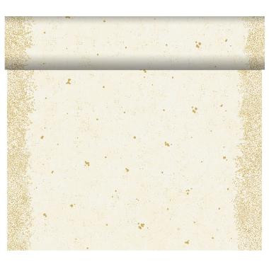 Duni 194220 Dunicel asztalfutó, CELEBRATE cream, 24x0,4m, 4db/krt (K)