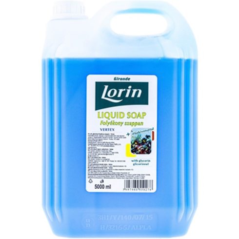 L005 LORIN folyékony szappan, glicerines "VERTEX" 5 liter(5L)